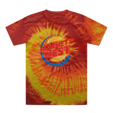 Load image into Gallery viewer, Burger Time Tie-Dye T-Shirt