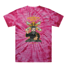 Load image into Gallery viewer, The Hornets Nest Back Print Tonal Spider Tie-Dye T-Shirt