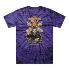 Load image into Gallery viewer, The Hornets Nest Back Print Tonal Spider Tie-Dye T-Shirt