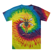 Load image into Gallery viewer, The Hornets Nest Front Print Tie-Dye T-Shirt