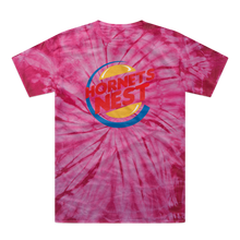 Load image into Gallery viewer, Burger Time Tonal Spider Tie-Dye T-Shirt
