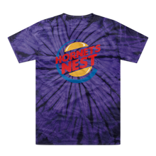 Load image into Gallery viewer, Burger Time Tonal Spider Tie-Dye T-Shirt
