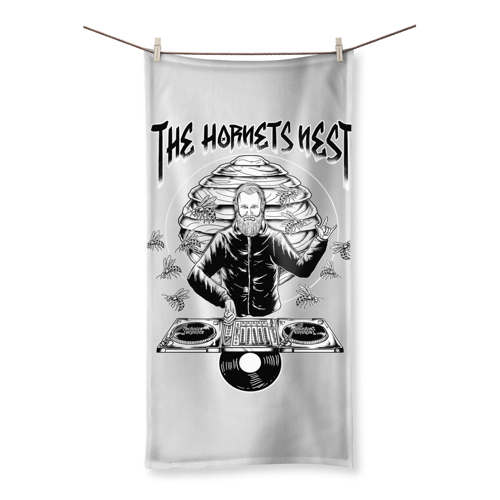 The Hornets Towel - Get Moist, then Dry! Multiple Sizes.