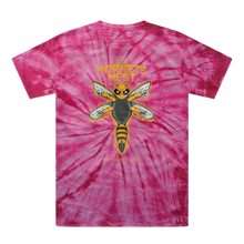 Load image into Gallery viewer, The Hornets Nest Front Print Tonal Spider Tie-Dye T-Shirt
